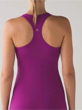 Lululemon Women's Racerback Tank Top in Fuchsia size 6